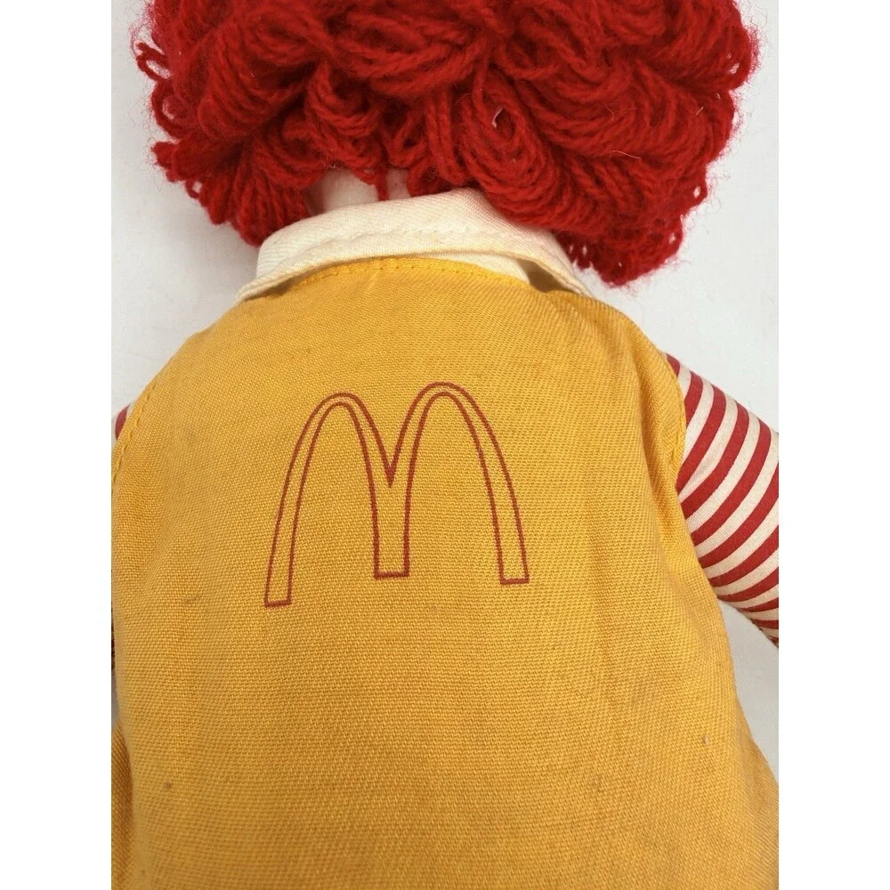 Vintage Ronald McDonald Plush Doll 1984 15